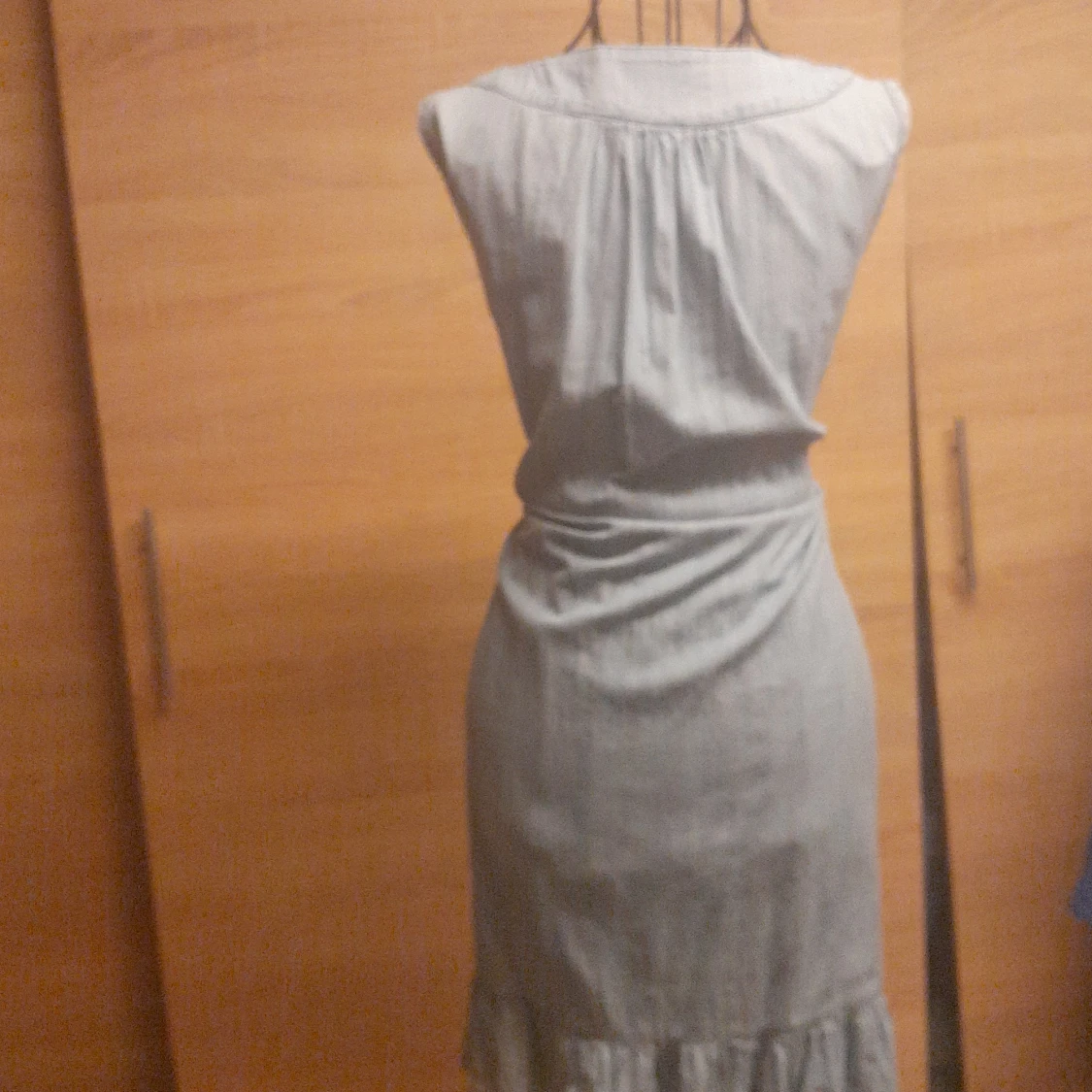 Ljusblå kort klänning från Isolde - 1