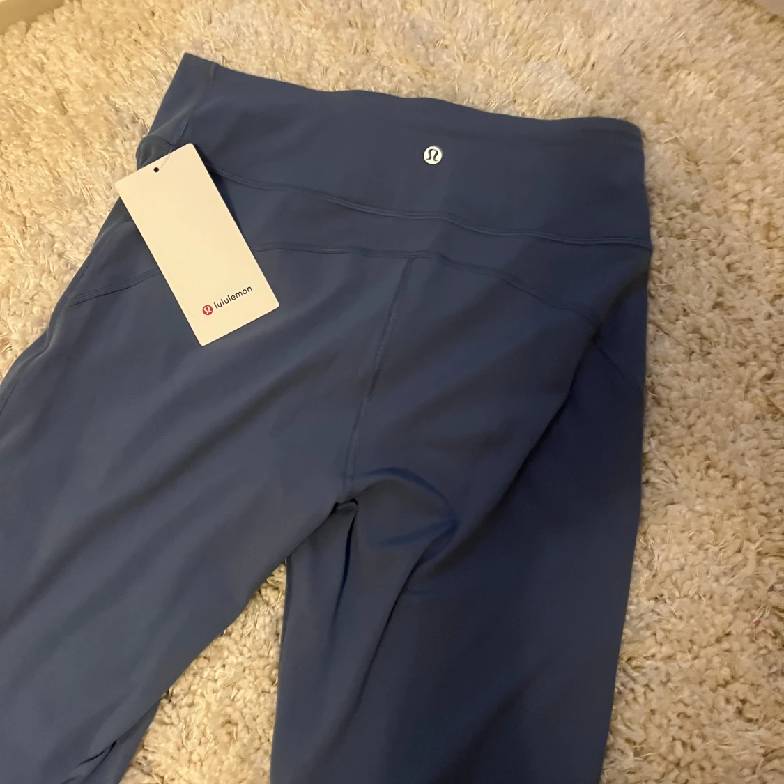 Blå bootcut Lululemonthights - 1