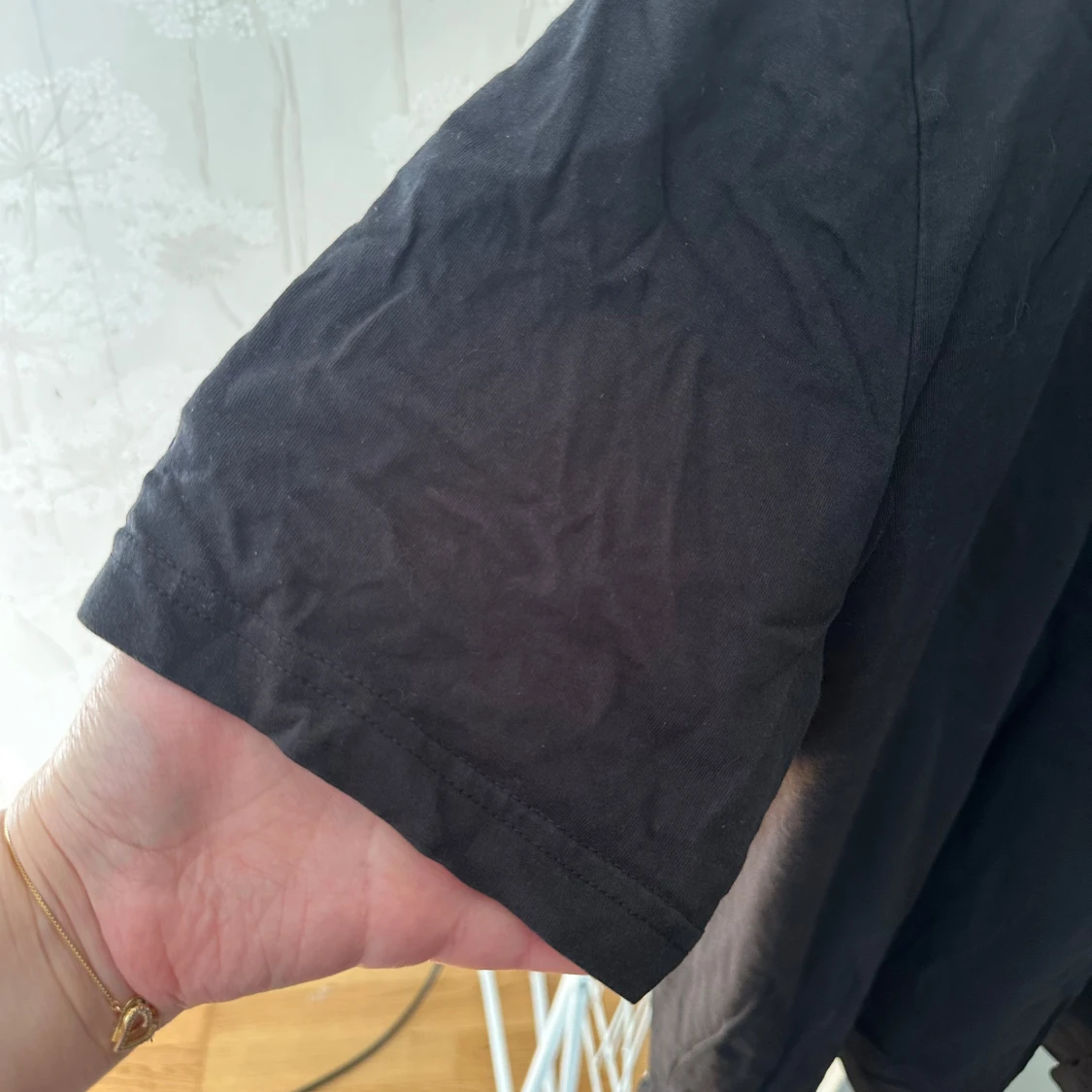 Svart t-shirt från Adidas i bomull strl: XL - 3