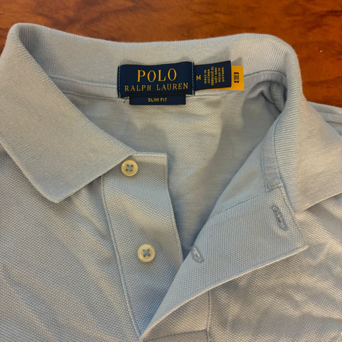 Ljusblå pikétröja från Ralph Lauren - 2