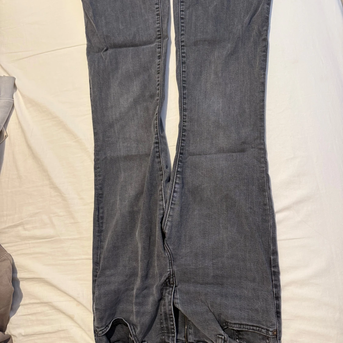 Levi's 726 Flare grå jeans