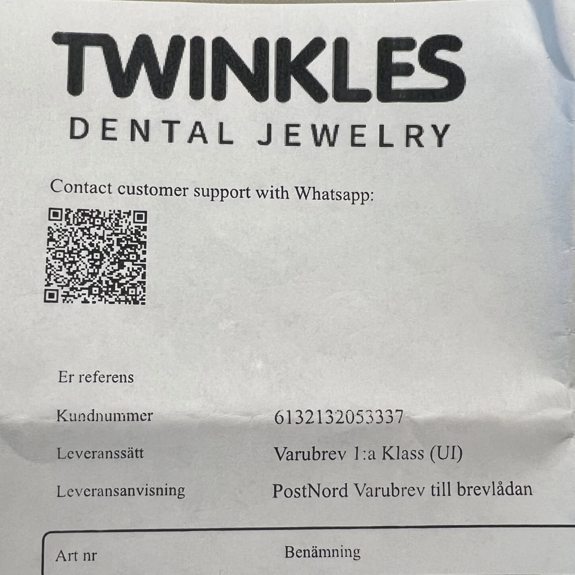 Twinkles tandkristall fjäril - 3