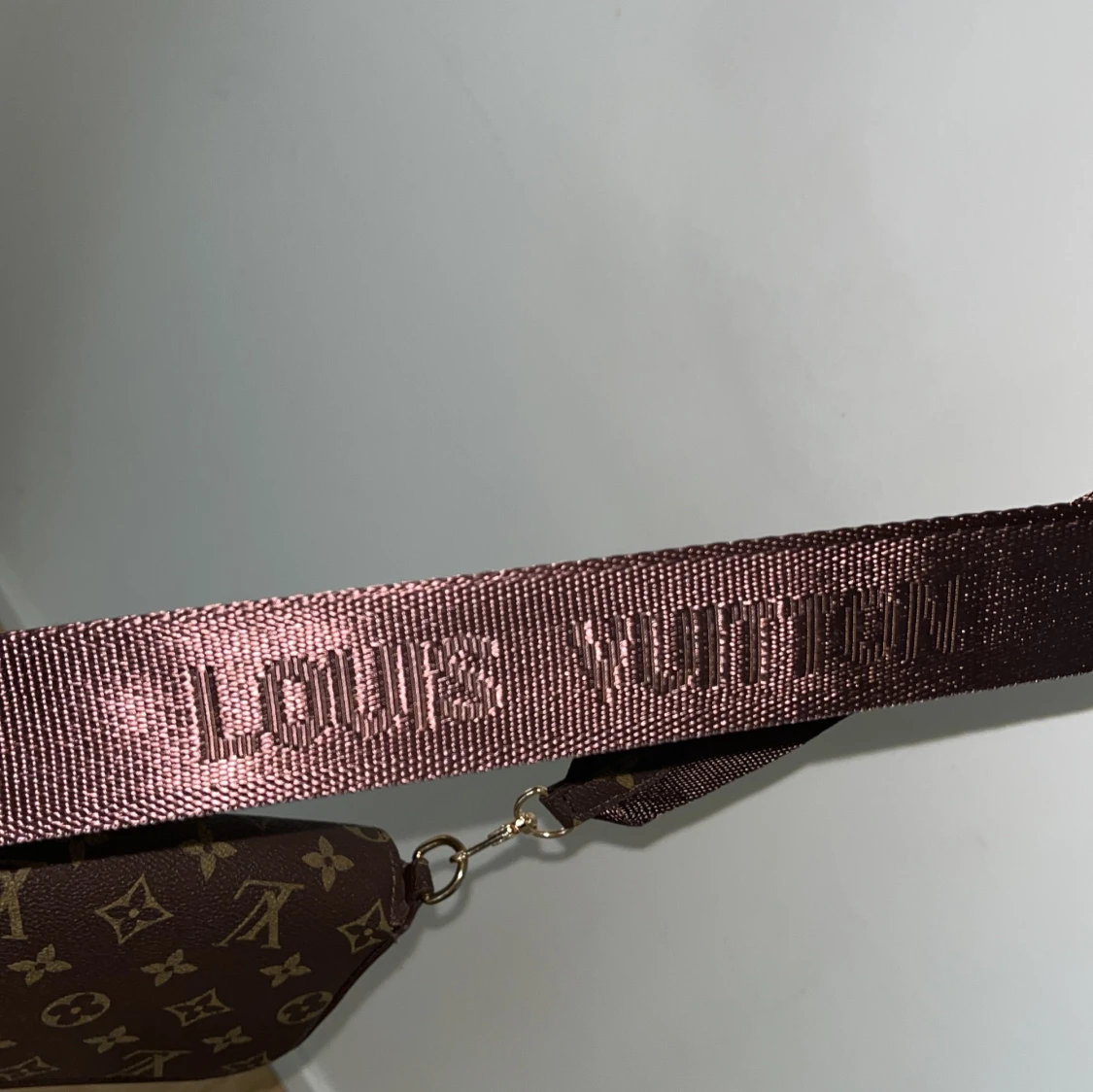 Superfin brun axelväska - 2