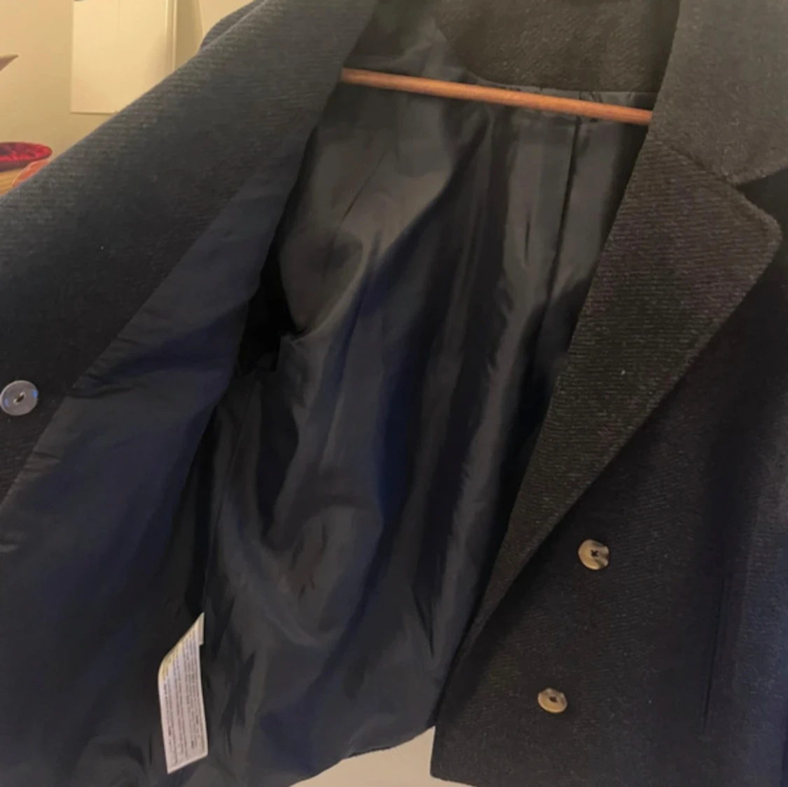 Mörkblå kappa från Mango - 2