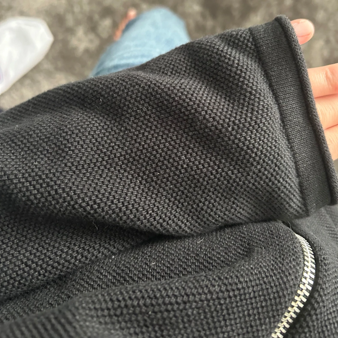 Hoodie med dragkedja - 3