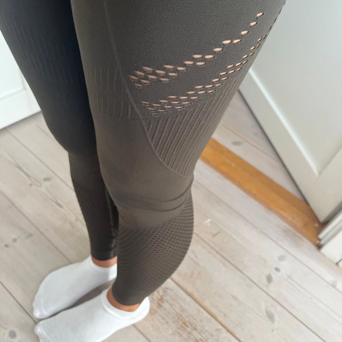 Skogsgröna träningsthights, aimn - 2