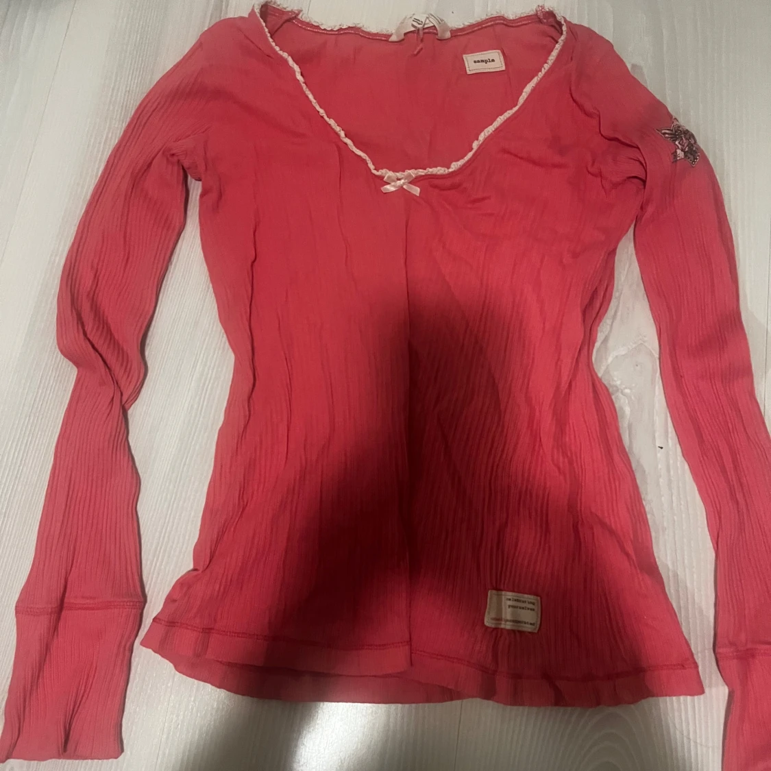 Rosa långärmad topp från Smoglia