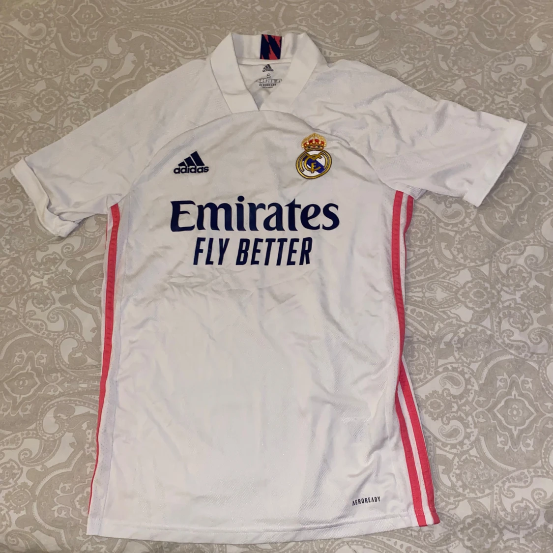 Real Madrid vit matchtröja Adidas