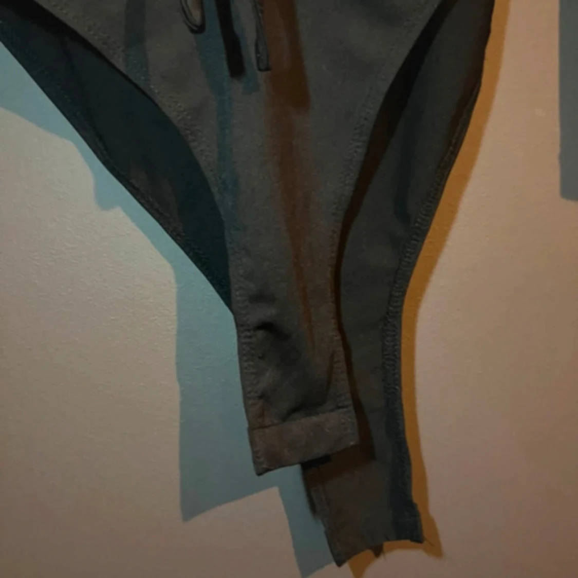 Svart mesh body med snörning - 3