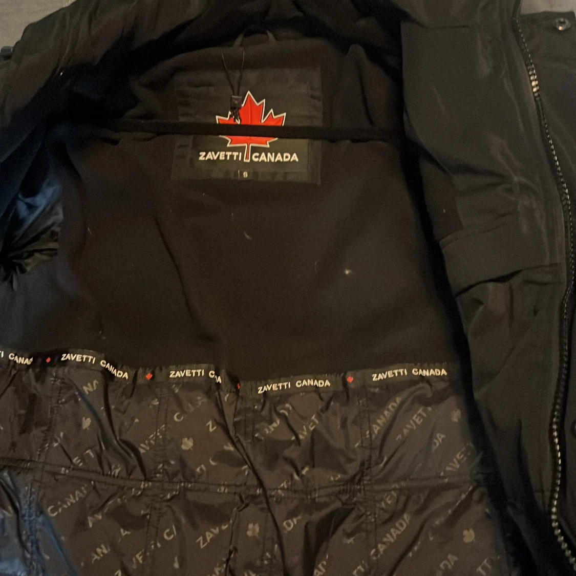 Svart pufferjacka från Zavetti Canada - 1