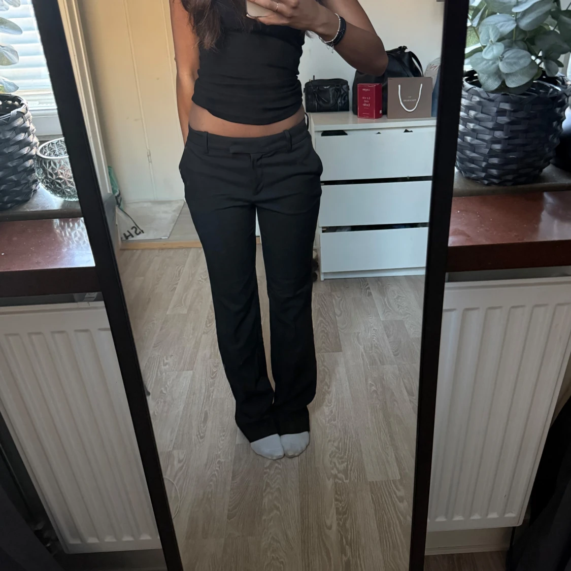 Svarta kostymbyxor  - 1