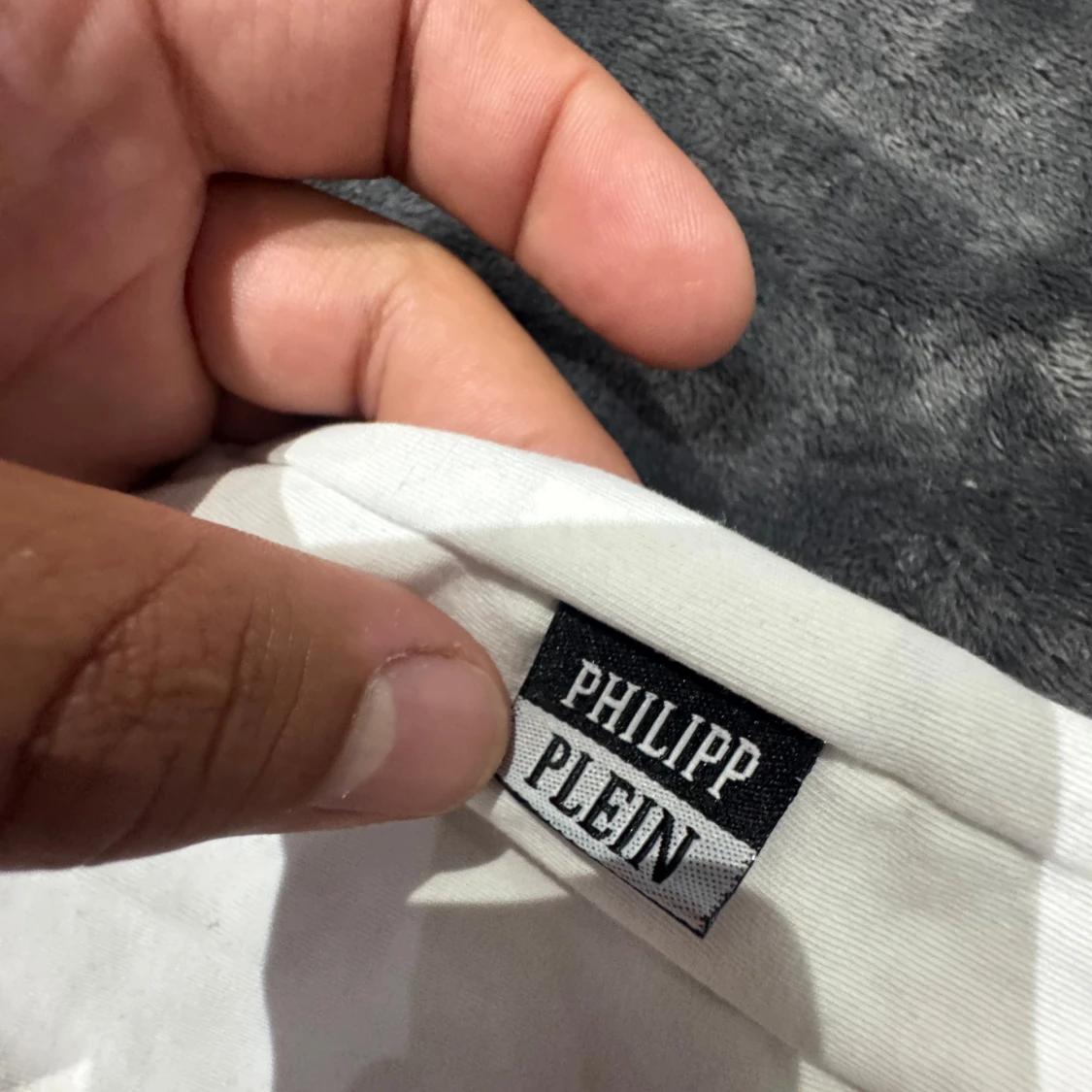 Vit Philipp Plein t-shirt med dödskalle - 2