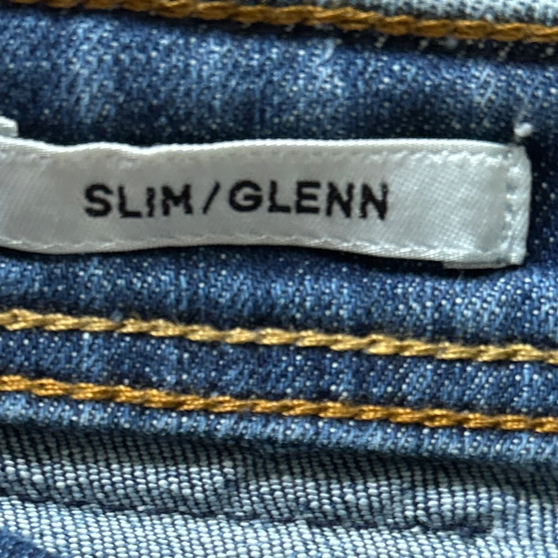 Slim Glenn blå jeans, storlek 31/34 - 1
