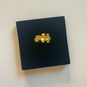 Ring - Säljer min guld ring i fint skick, ringen är Justerbar.💕