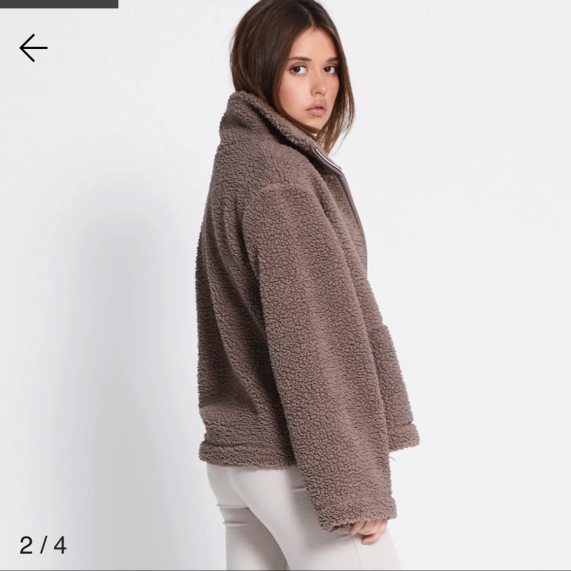 Teddy jacka - prislapp kvar - 2