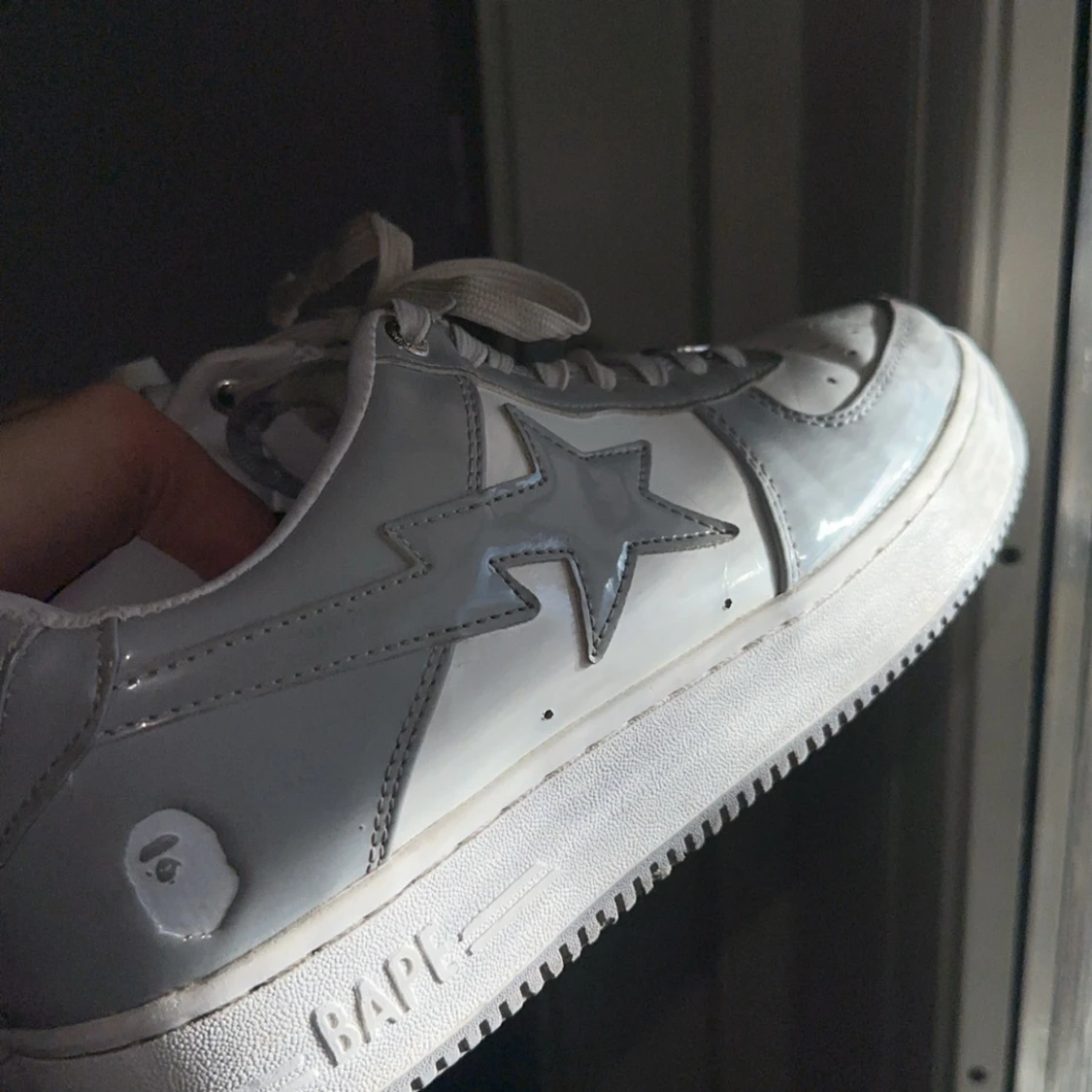 Grå BAPE STA sneakers
