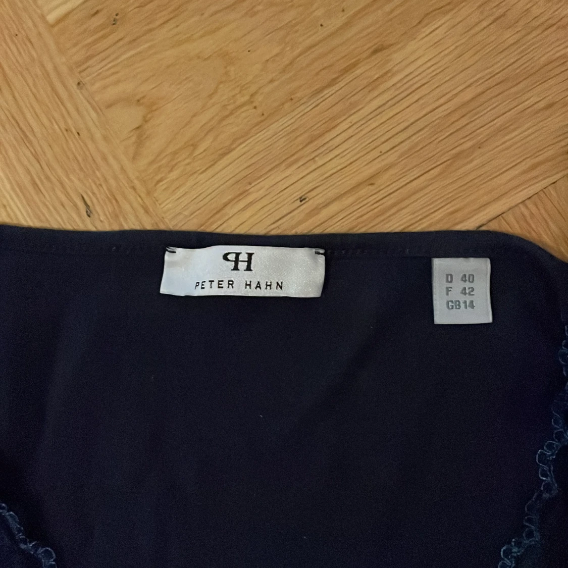 Mörkblå långärmad tröja från Peter HahnHahn - 2
