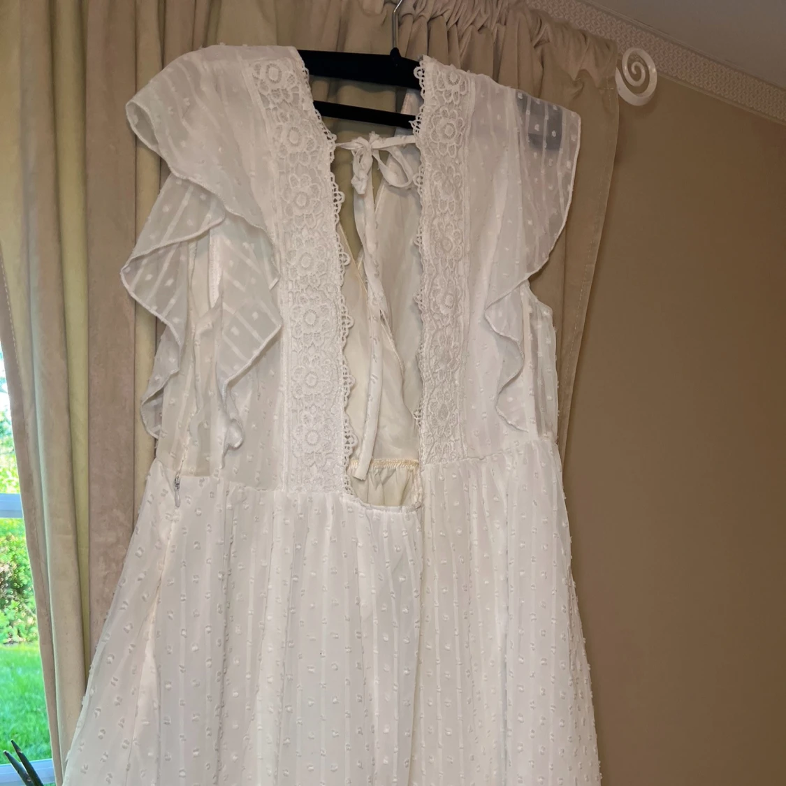 Vit klänning  - 1