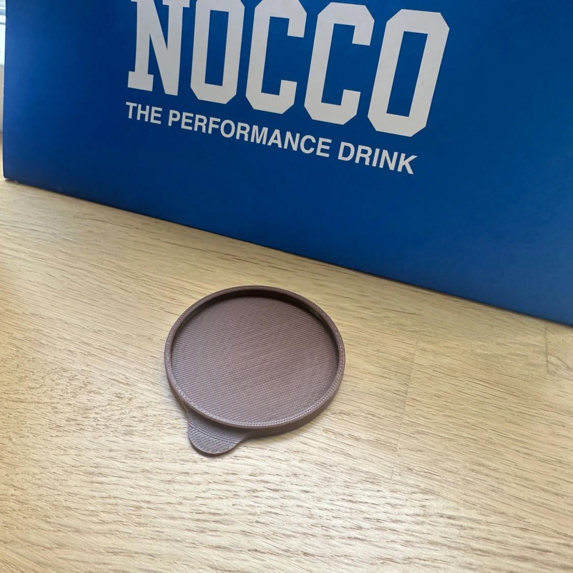 Lock till burk - Brun - 2