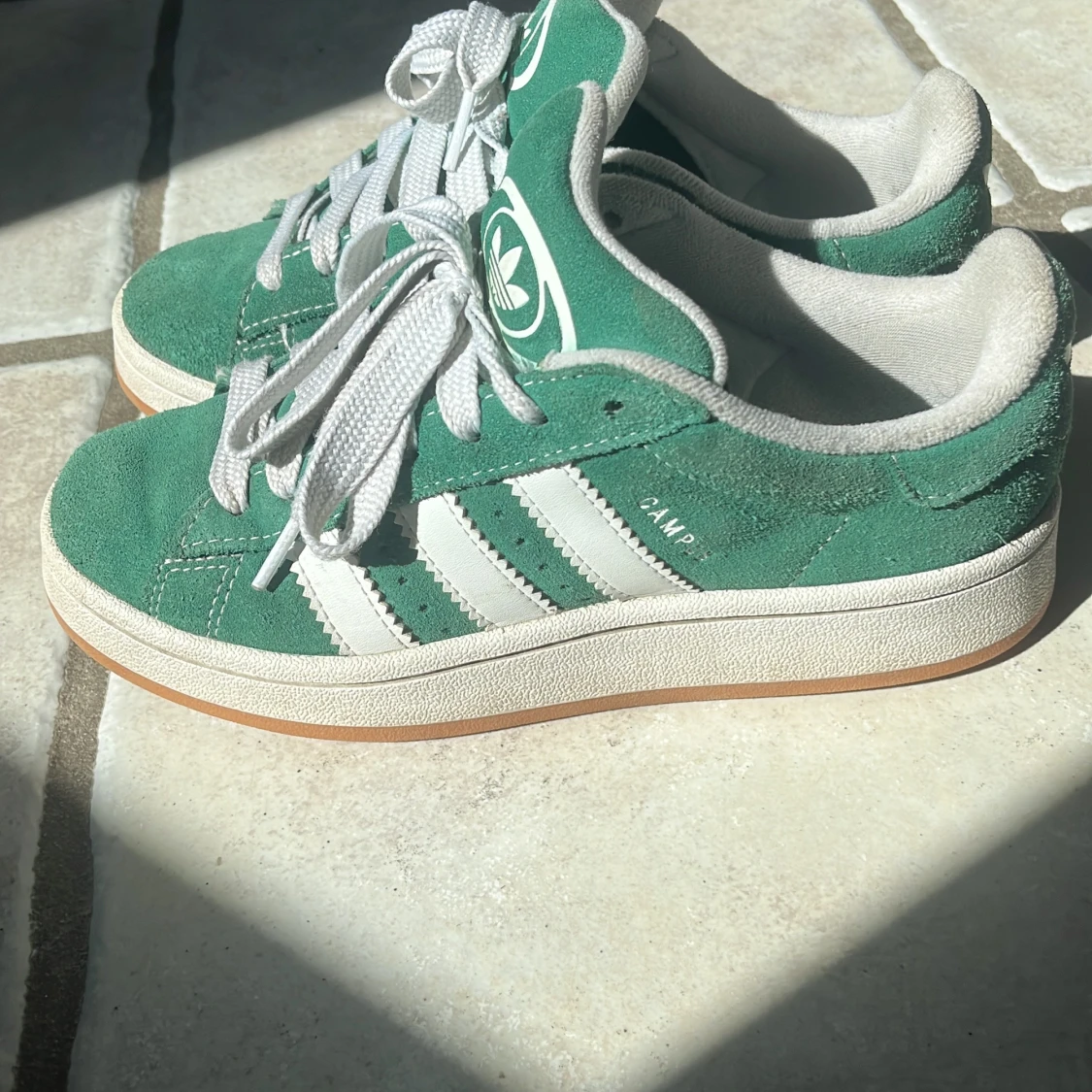 Adidas Campus gröna sneakers
