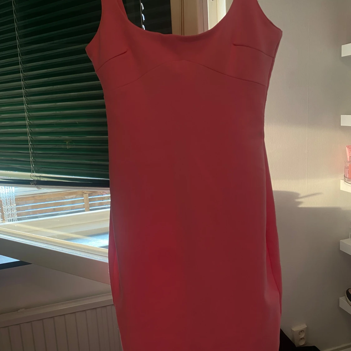 Rosa ärmlös klänning från zara  - 1