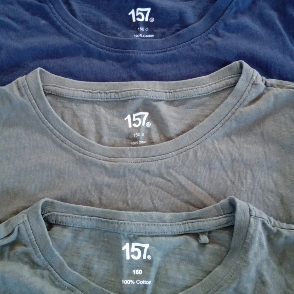 T-shirt i bomull från 157 - 1