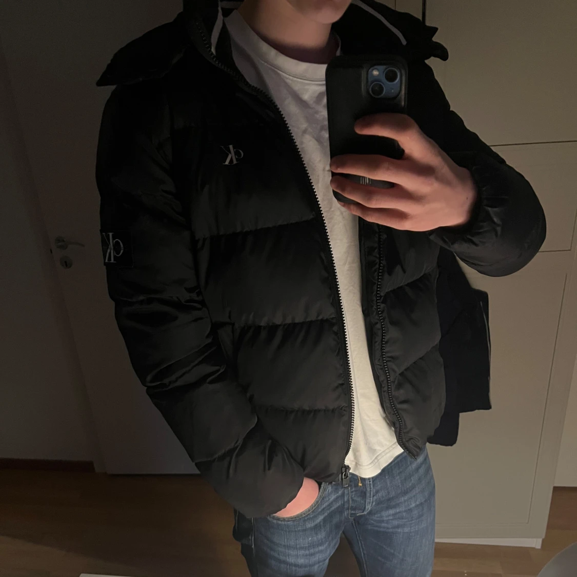 Svart pufferjacka från Calvin Klein - 2