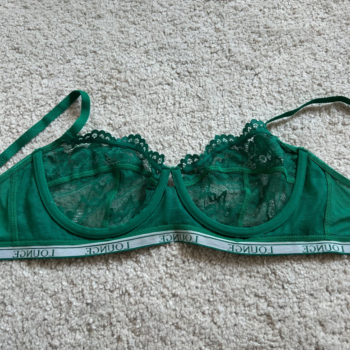Grön spets-bh från Lounge - 2