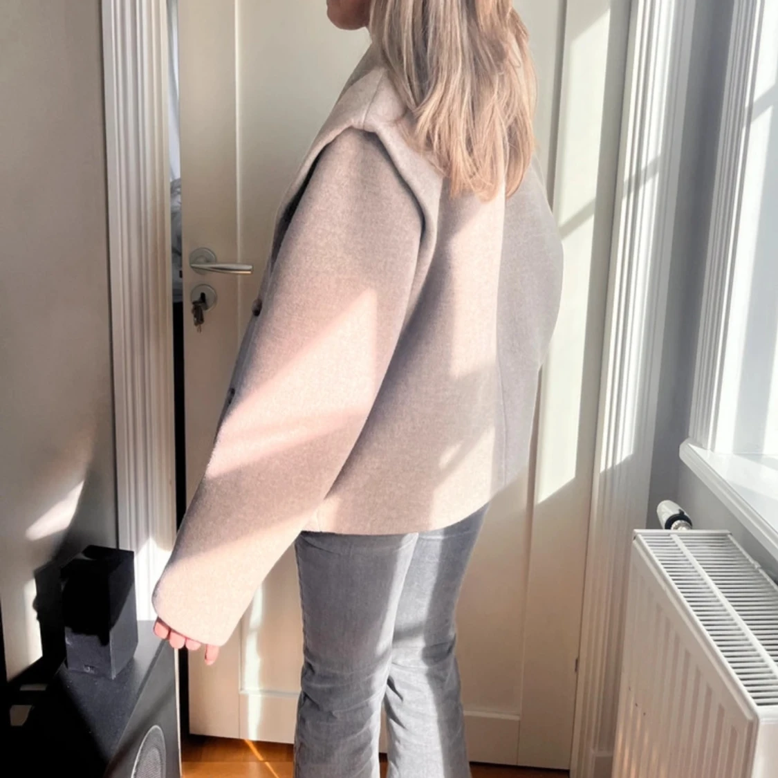 Beige ulljacka från Isabel Marant - 1