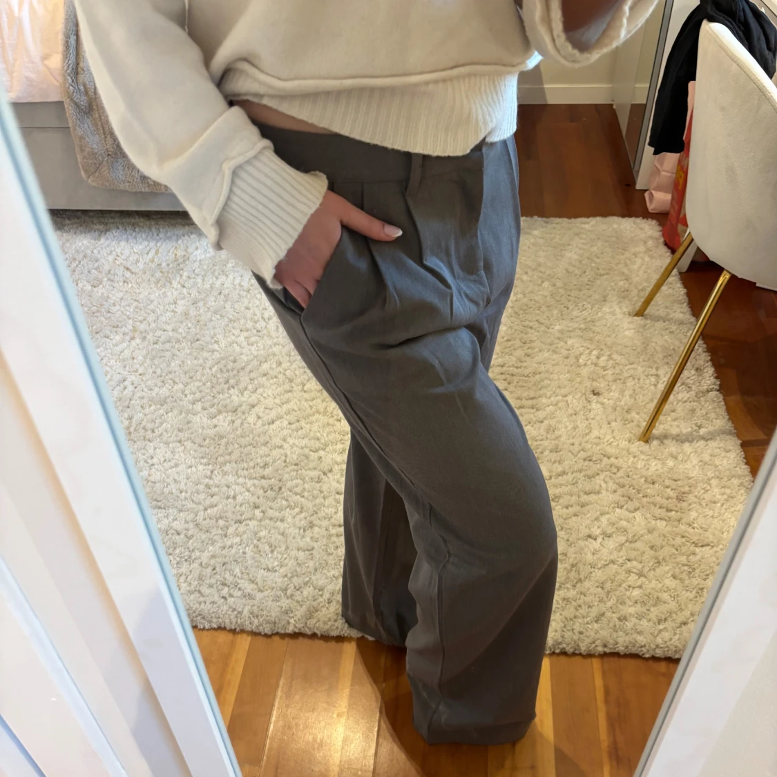 Grå kostymbyxor från IT'S MAY - 2