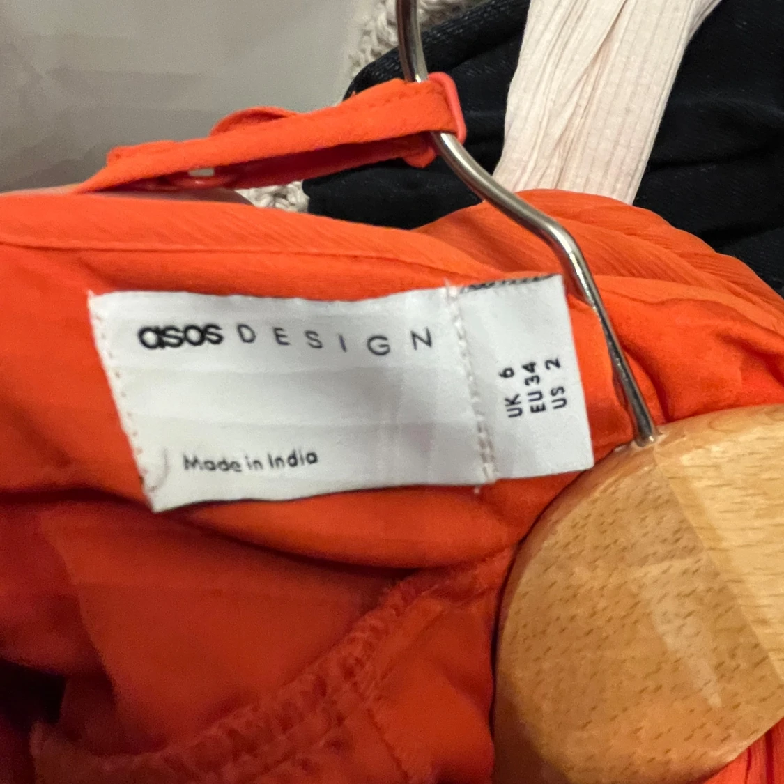 Orange klänning från ASOS Design - 3