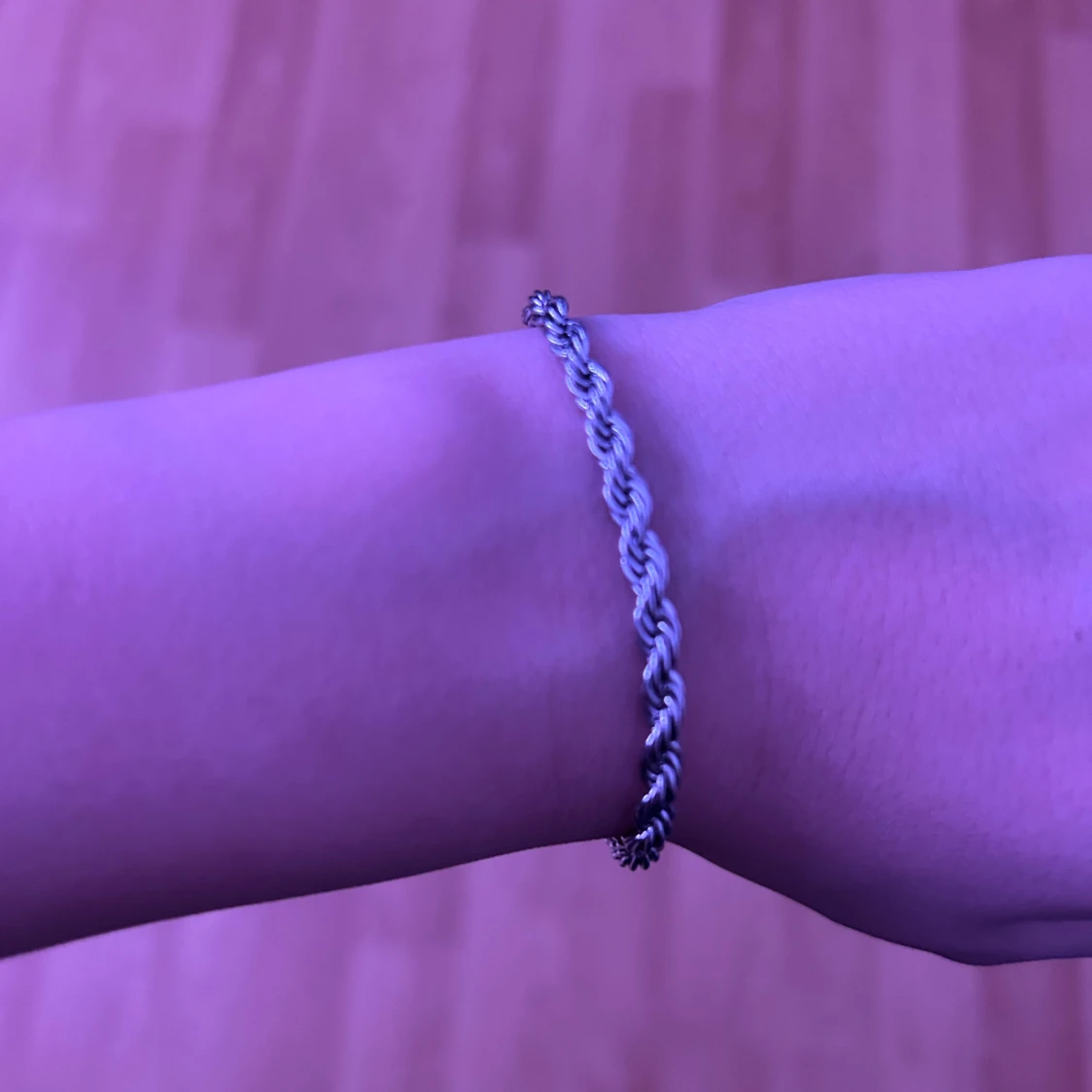 Silverfärgat armband - 4