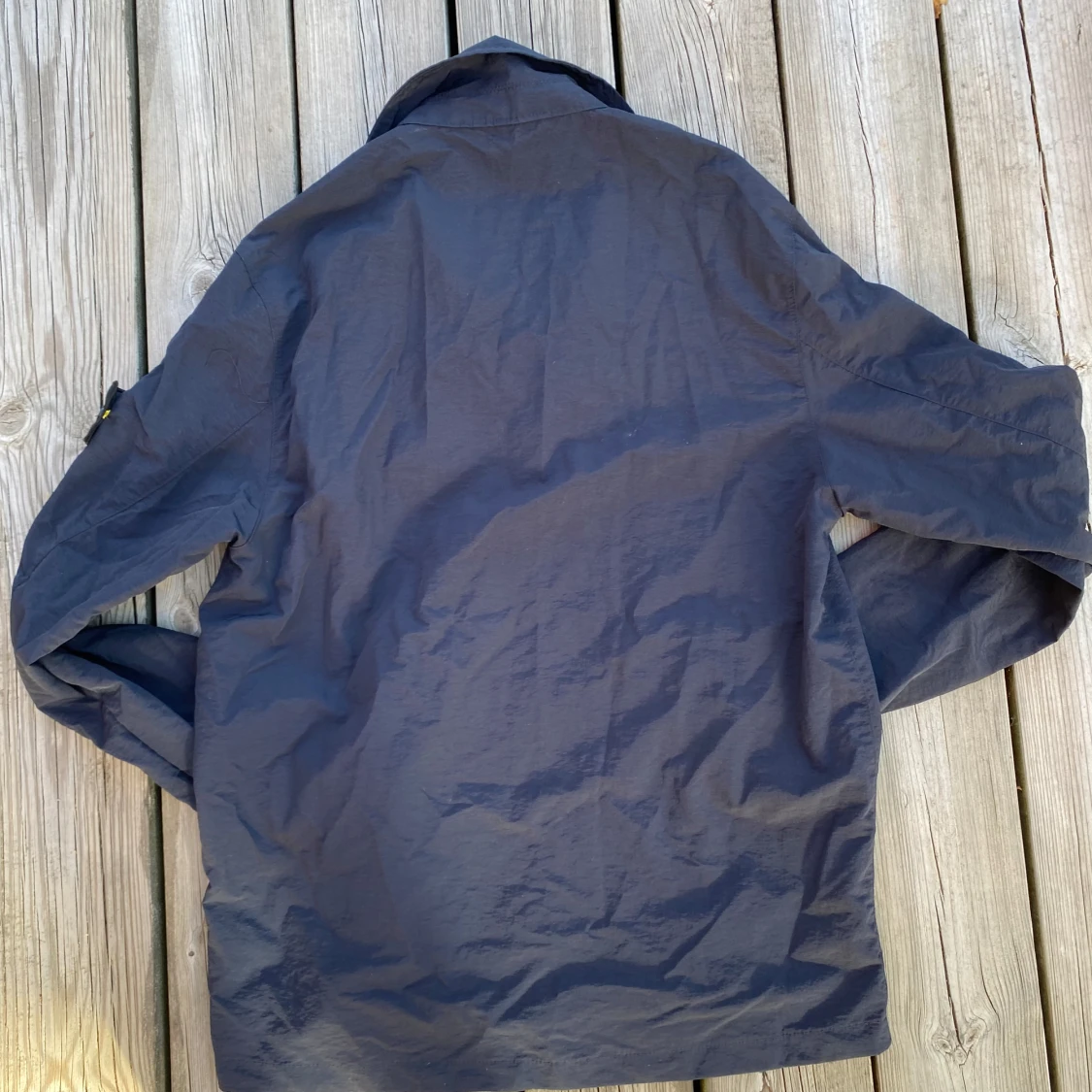 Blå overshirt från stone island - 1