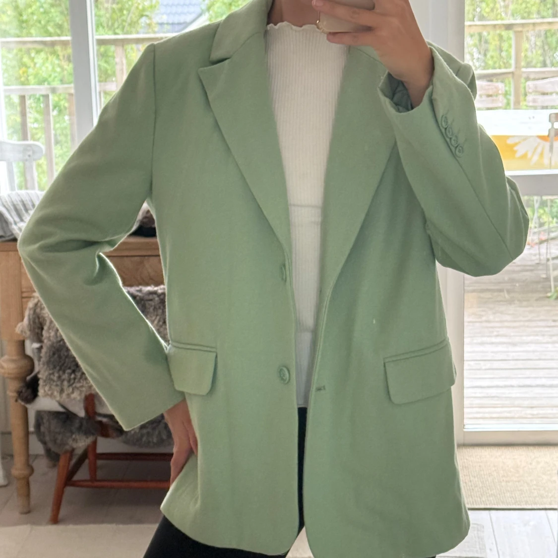 Ljusgrön kavaj från Envii - 4