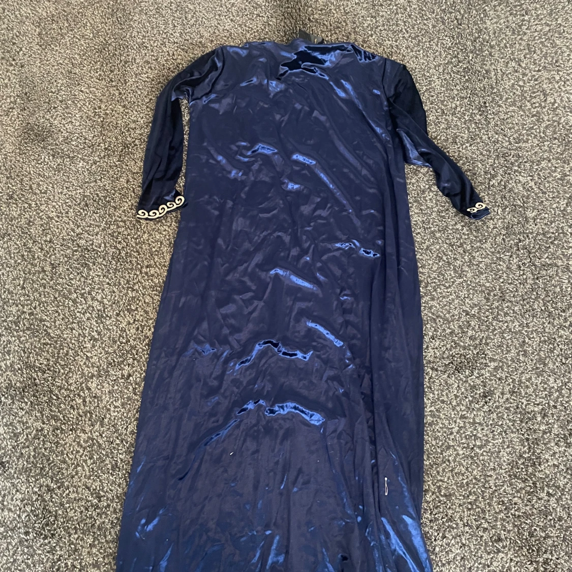 Marinblå långklänning Royal Mode. Arabiska kläder - 1