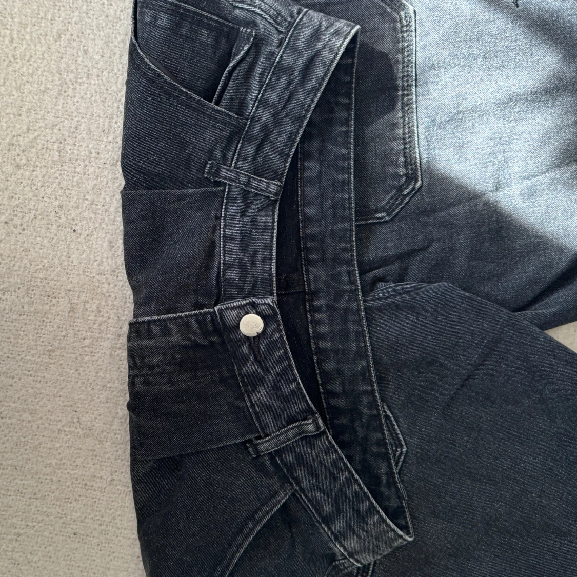 Svarta cargopants från Wake Jeans - 3