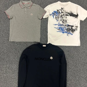 Moncler & Stone Island - Moncler pike=1500.   Stone island=1500      Moncler crewneck=2000