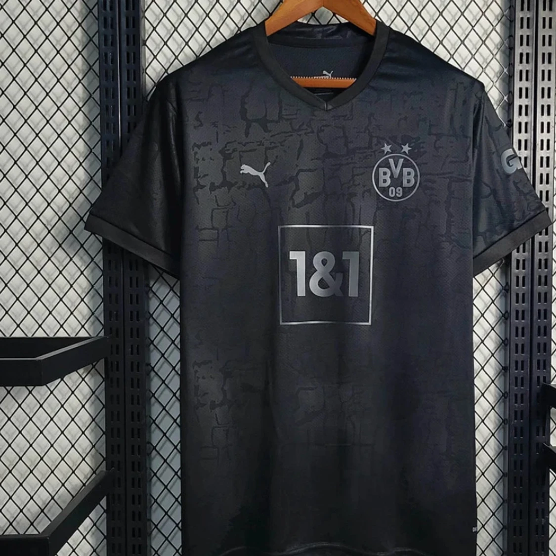 Svart Borussia Dortmund fotbollströja