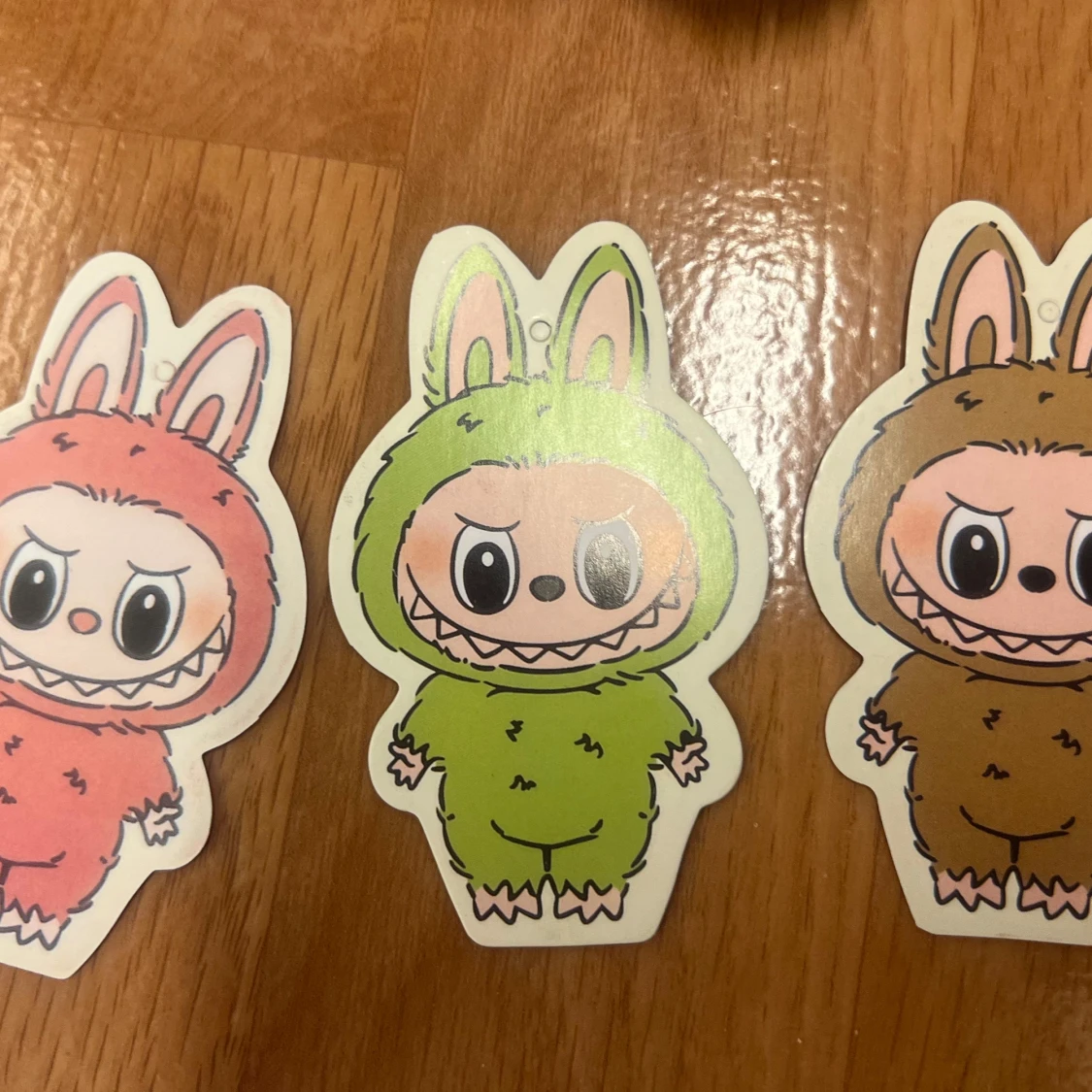 3 lafufus, rosa, grön, beige, alla 3 för 350kr sammanlagt! - 1