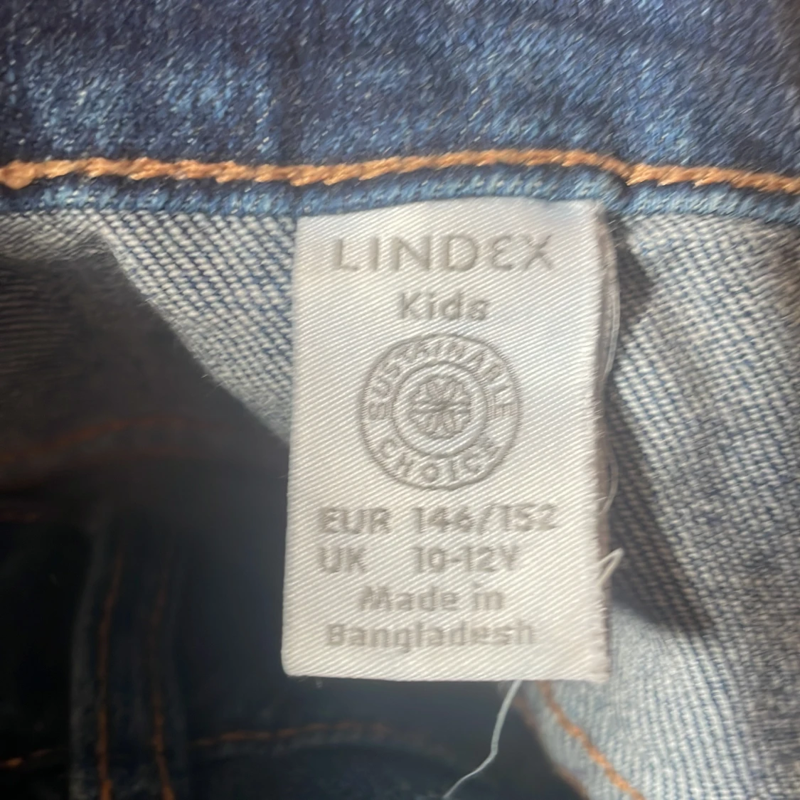 Blå jeanskjol från Lindex - 2