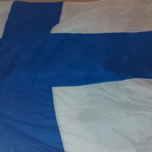 Finlands flagga 220cm - Perfekt skick oanvänd och inga fläckar tex