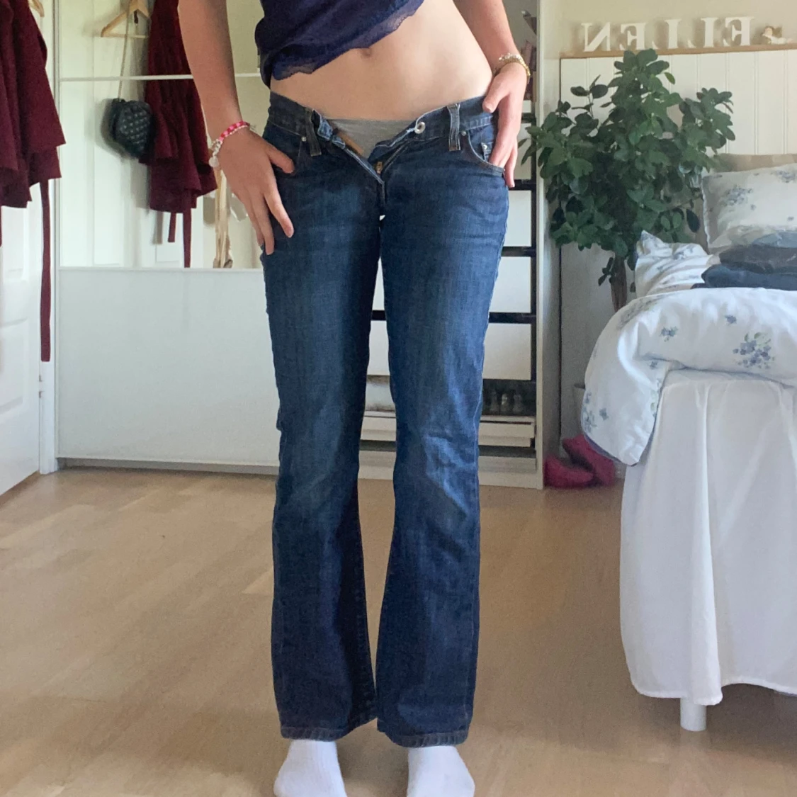 Lågmidjade jeans från levi’s - 2