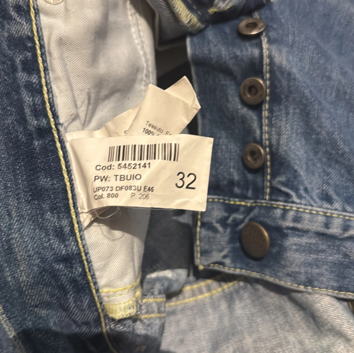 Dondup blå jeans, storlek 32 - 3