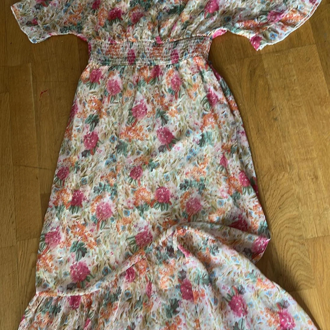 Blommig långklänning från Amisu - 1