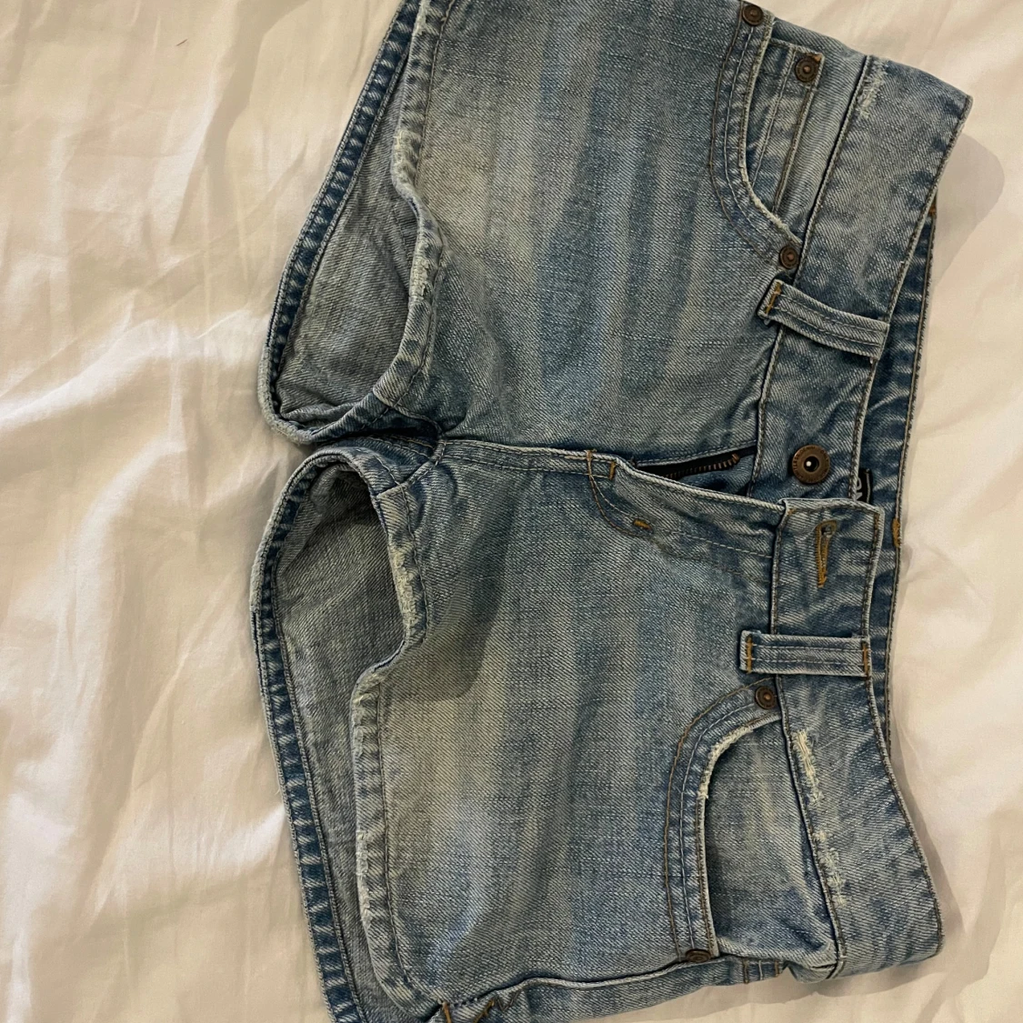 Blå jeansshorts från ONLY💓 - 2
