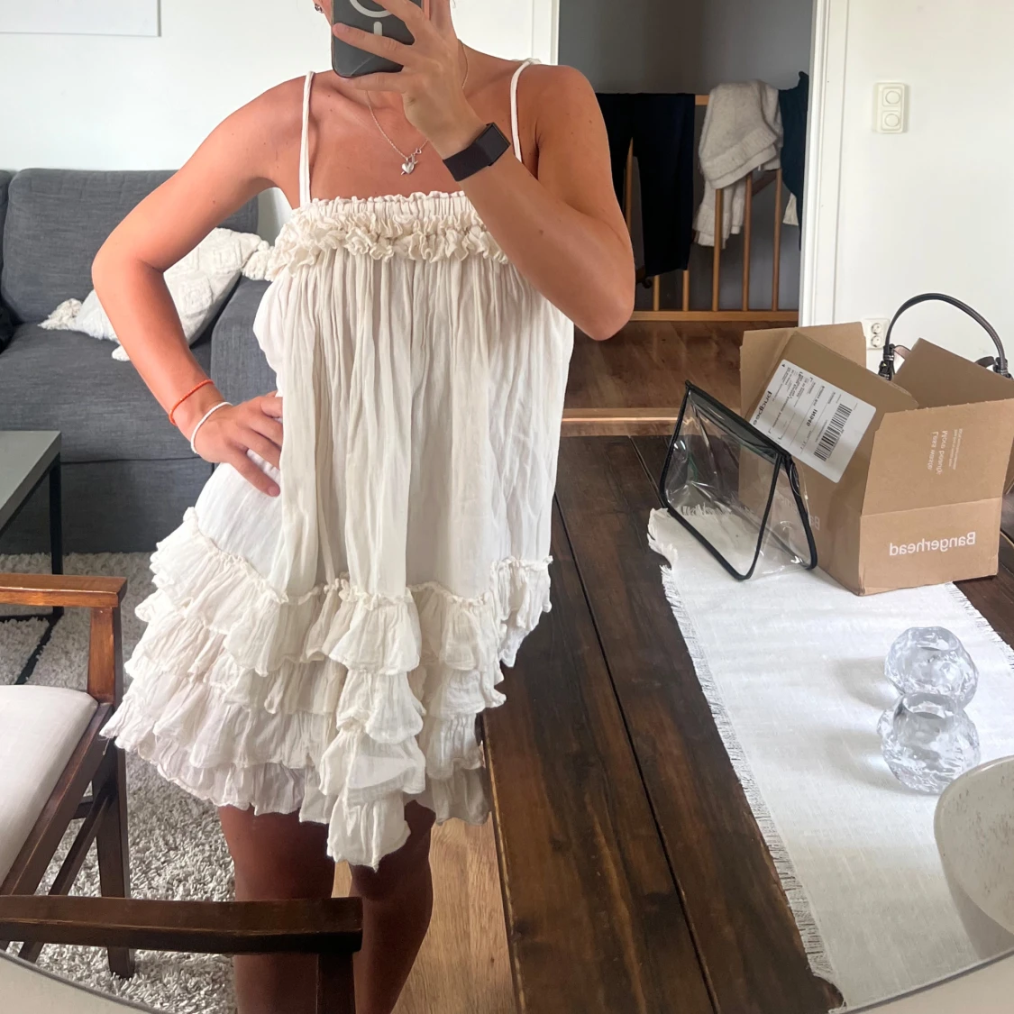 Klänning i 100% bomull - 3