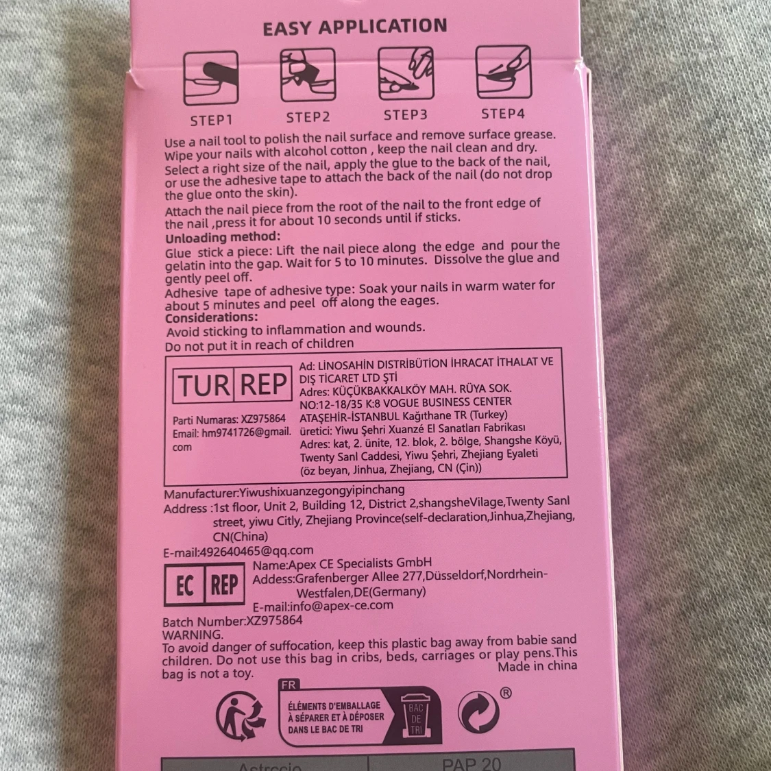 Beauty Nails lösnaglar med pärlor - 2