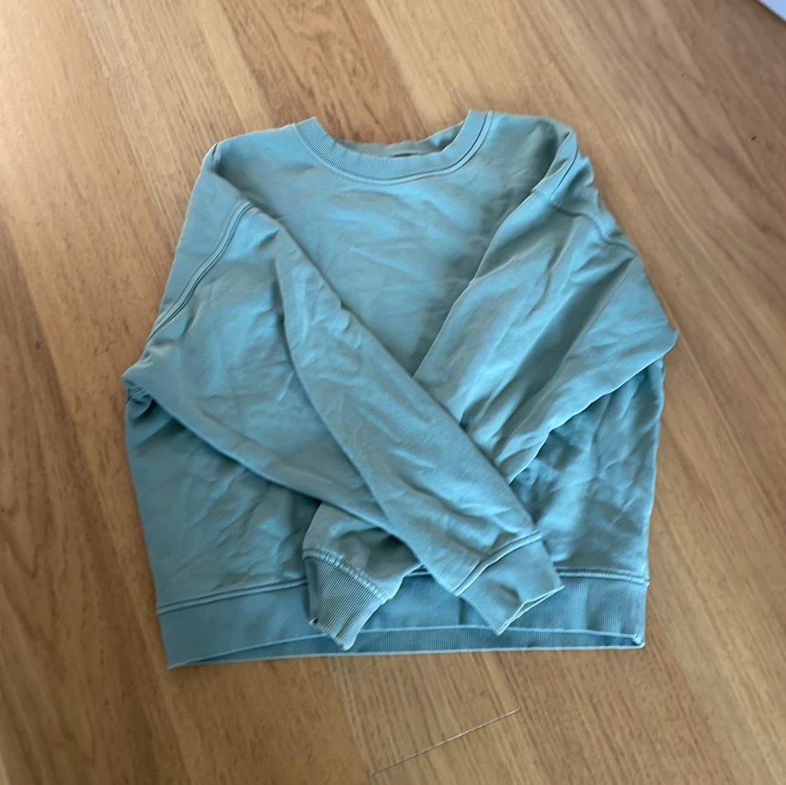 Ljusblå sweatshirt från Lindex XS