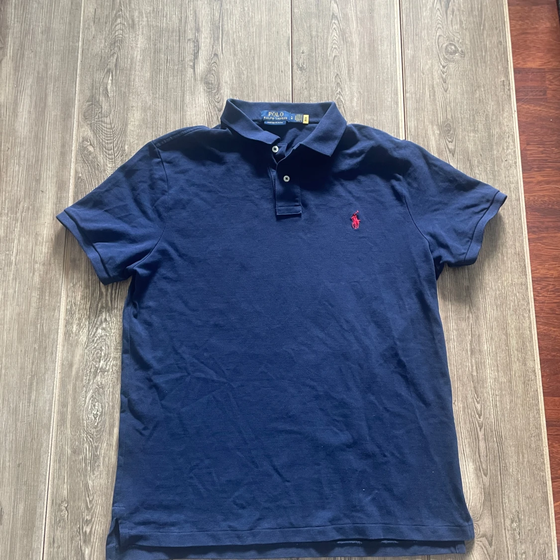 Marinblå Polo Ralph Lauren piké