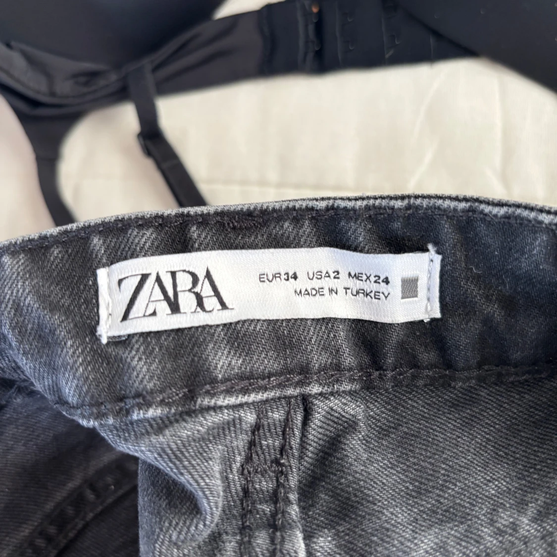 Zara lågmidgade jeans - 3